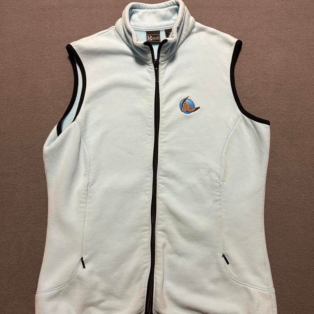 Simply-for-sports Women's Blue and White Jumper